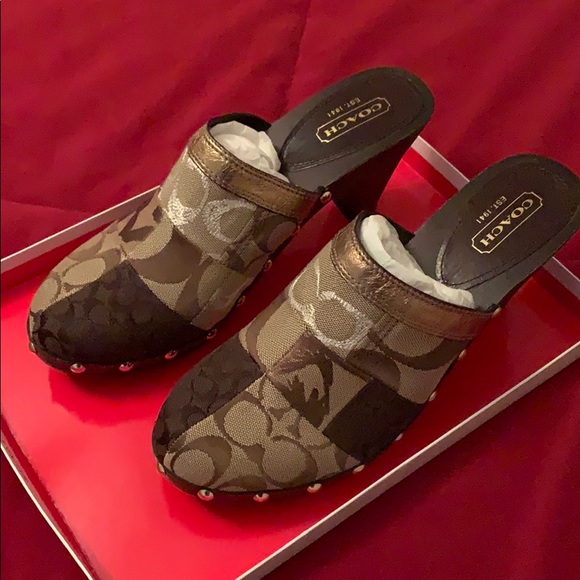 Coach clogs - Picture 1 of 3